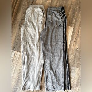Mens addidas size large athletic pants. Lot of 2